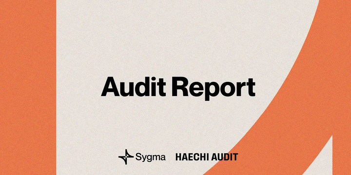 Sygma Completes Audit With HAECHI Audit