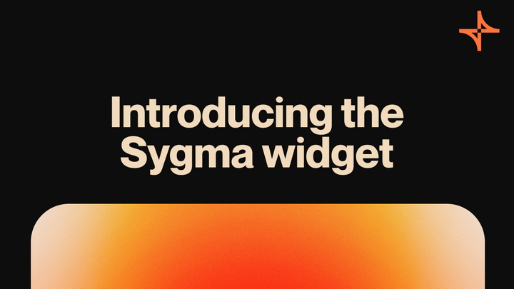Introducing the Sygma Widget